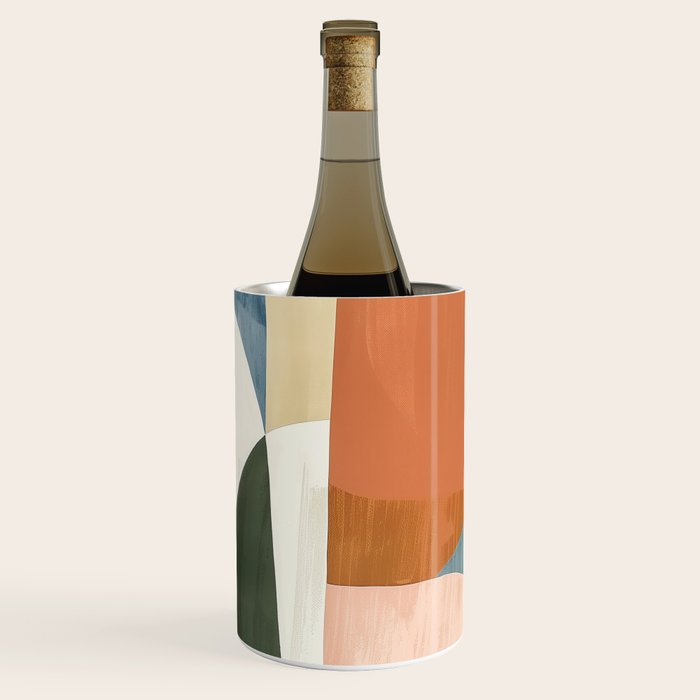 Soft Modern Abstract Shapes III Wine Chiller Gallery Image 1