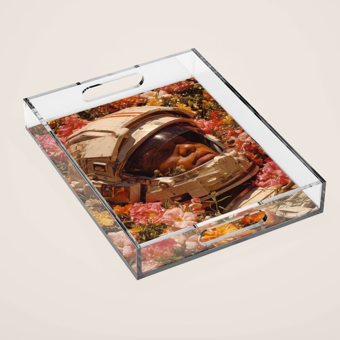 The Astronaut's Dream Acrylic Tray Gallery Image 1
