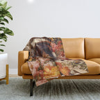 The Astronaut's Dream Throw Blanket Gallery Image 1