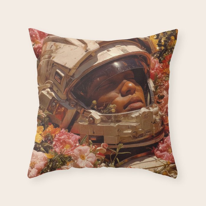The Astronaut's Dream Throw Pillow Gallery Image 6