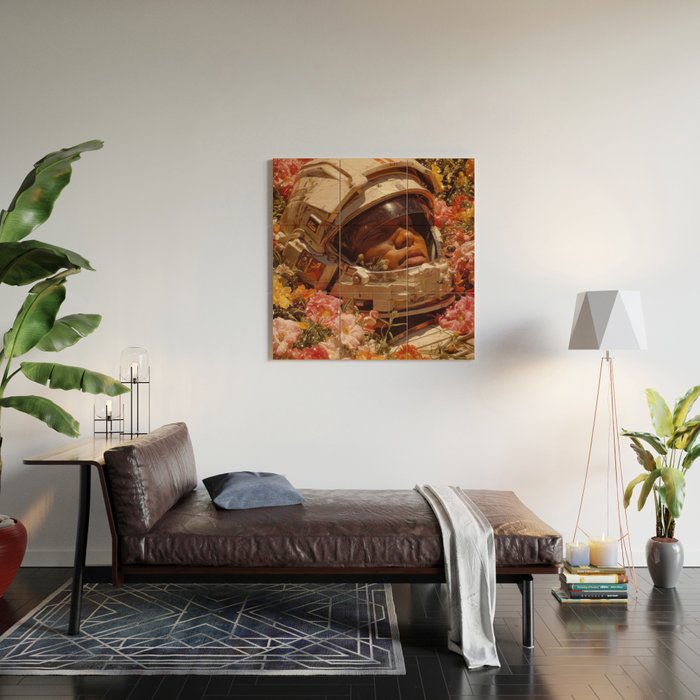 The Astronaut's Dream Wood Wall Art Gallery Image 2