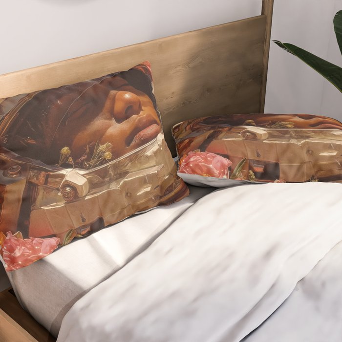 The Astronaut's Dream Pillow Sham Gallery Image 2
