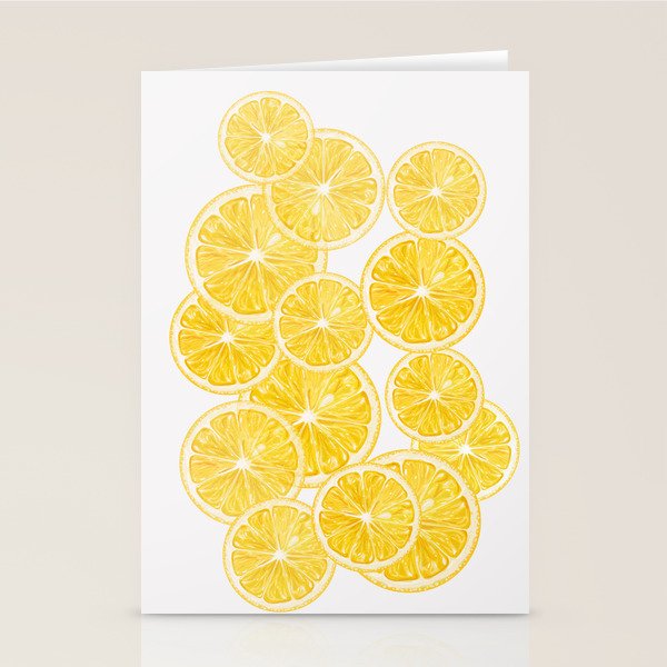 Lemons Stationery Card Gallery Image 2
