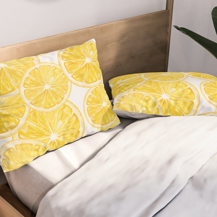 Lemons Pillow Sham Gallery Image 2