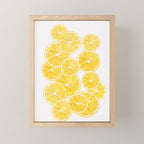 Lemons Mini Art Print Gallery Image 1