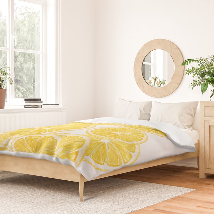 Lemons Duvet Cover Gallery Image 2