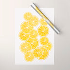 Lemons Wrapping Paper Gallery Image 1