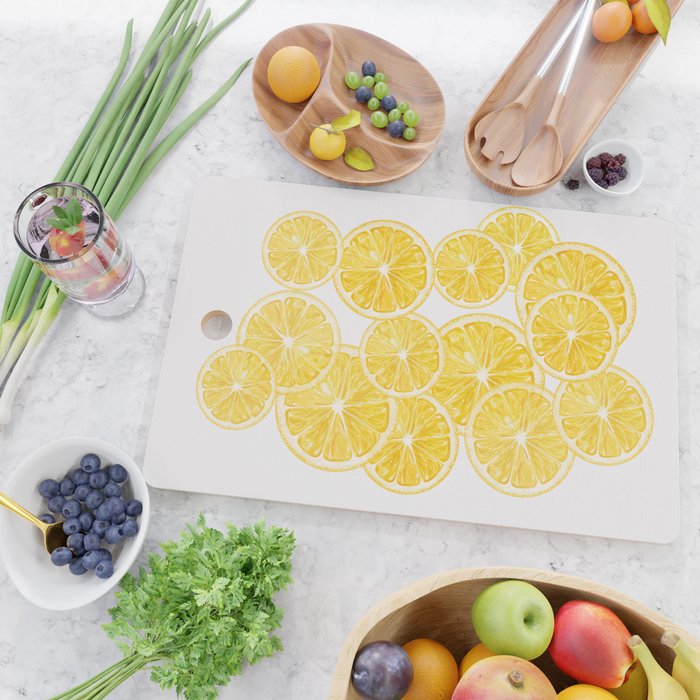 Lemons Cutting Board Gallery Image 2