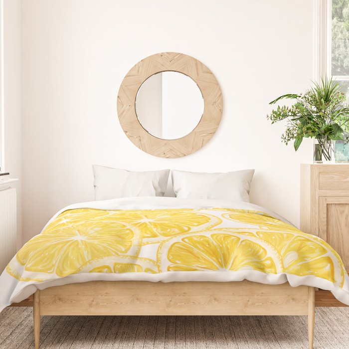 Lemons Duvet Cover Gallery Image 3