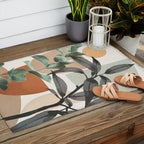 Sunset Flora 01 Outdoor Rug Gallery Image 2
