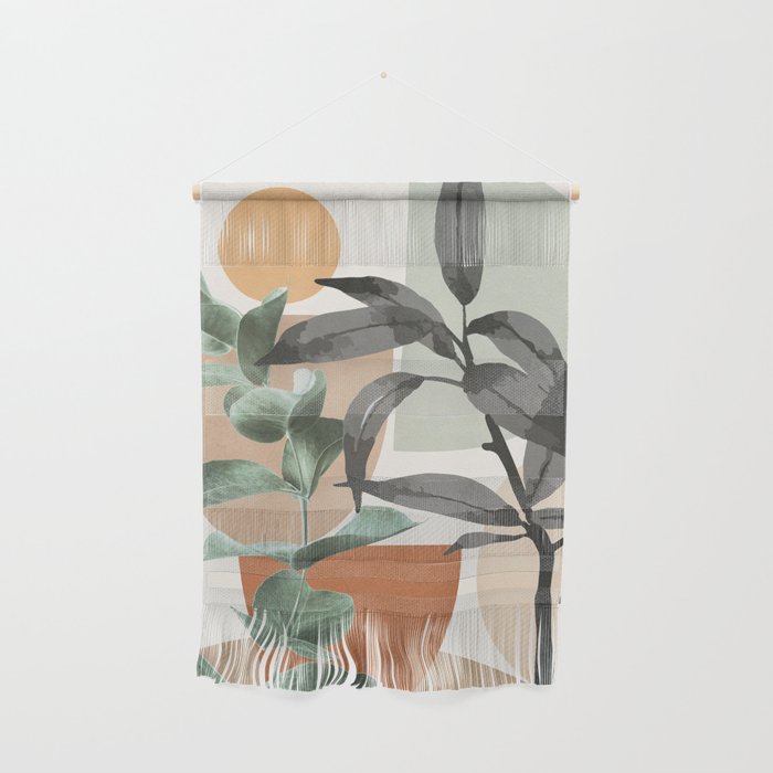 Sunset Flora 01 Wall Hanging Gallery Image 1