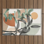 Sunset Flora 01 Outdoor Rug Gallery Image 1
