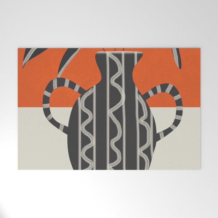 Minimalist Flora 5 Welcome Mat Gallery Image 1