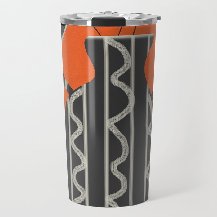 Minimalist Flora 5 Travel Mug Gallery Image 1