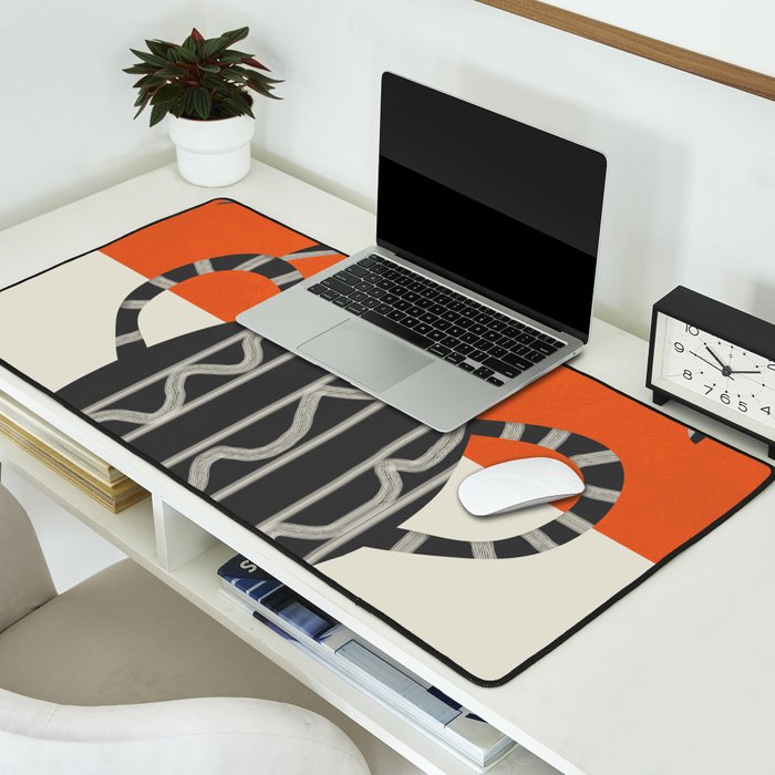 Minimalist Flora 5 Desk Mat Gallery Image 2