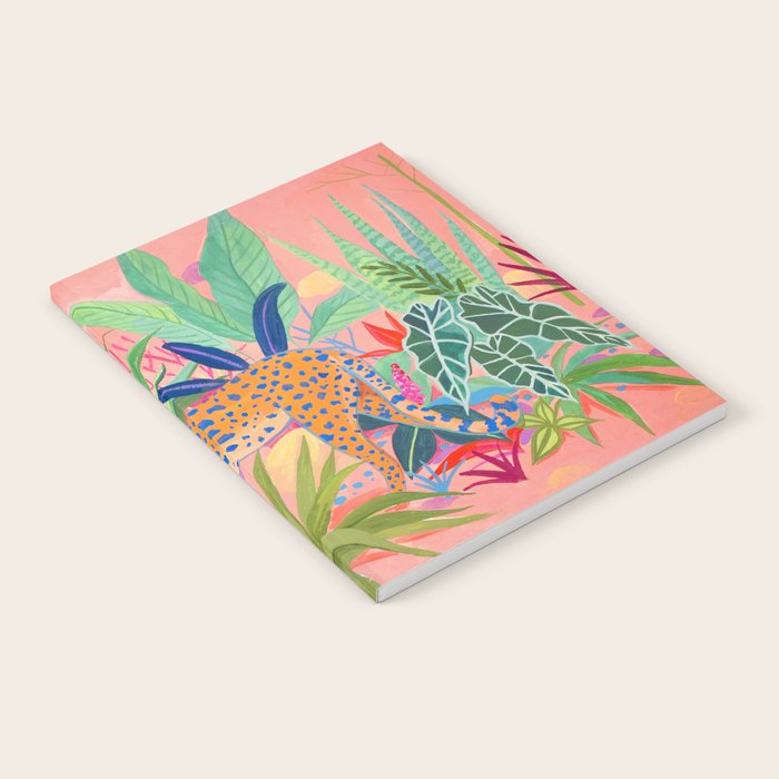 Leopard in Succulent Garden Notebook Gallery Image 2