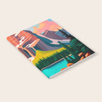 Moraine Lake in Banff National Park  Notebook Gallery Image 2