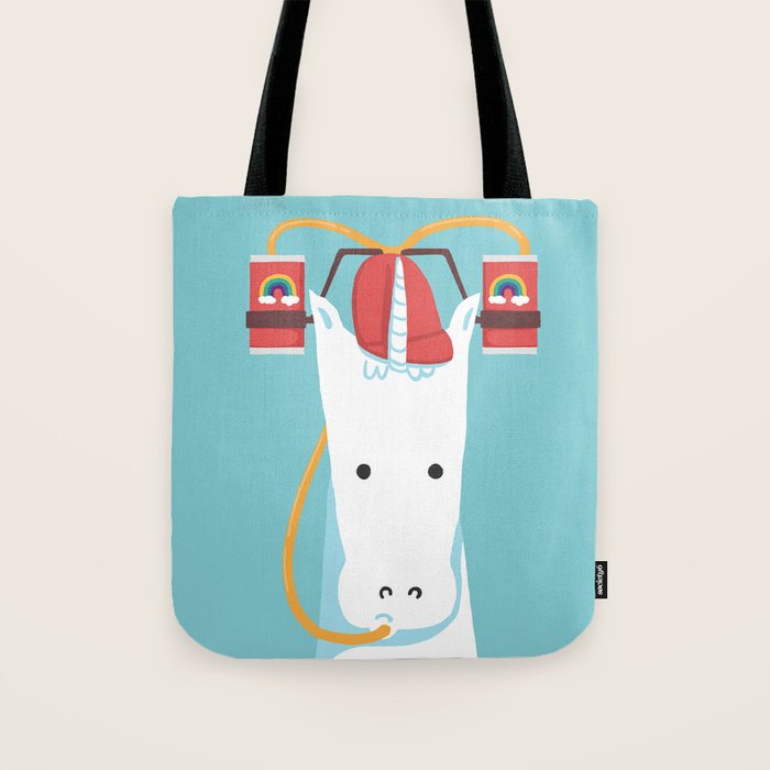 Rainbow Juice Tote Bag Gallery Image 1