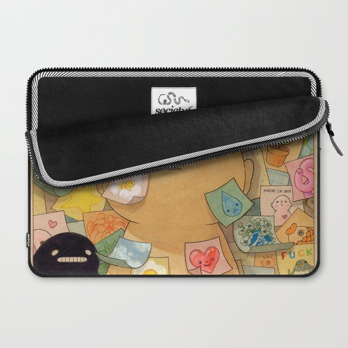 Giant Robot Post-it Show 2023 Laptop Sleeve Gallery Image 2