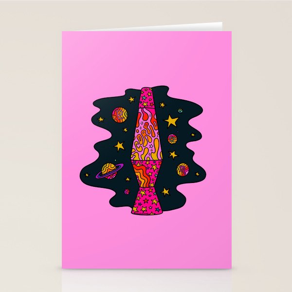 Scorpio Lava Lamp Stationery Card Gallery Image 1