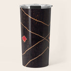 Feiija  Antique South Morocco North African Pile Rug Print Travel Mug Gallery Image 1