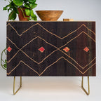 Feiija  Antique South Morocco North African Pile Rug Print Credenza Gallery Image 1