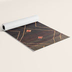 Feiija  Antique South Morocco North African Pile Rug Print Yoga Mat Gallery Image 2