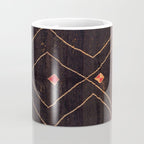Feiija  Antique South Morocco North African Pile Rug Print Coffee Mug Gallery Image 4