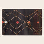 Feiija  Antique South Morocco North African Pile Rug Print Cutting Board Gallery Image 1