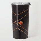 Feiija  Antique South Morocco North African Pile Rug Print Travel Mug Gallery Image 2