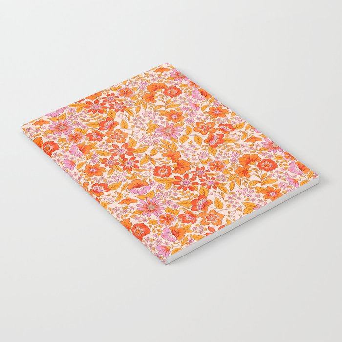Posey - orange and pink Notebook Gallery Image 2