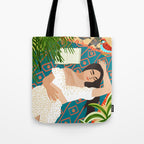 Beach. Read. Sleep. | Boho Woman Sea Beachy Travel | Summer Birds Sand Picnic Ocean Vacation Tote Bag Gallery Image 1