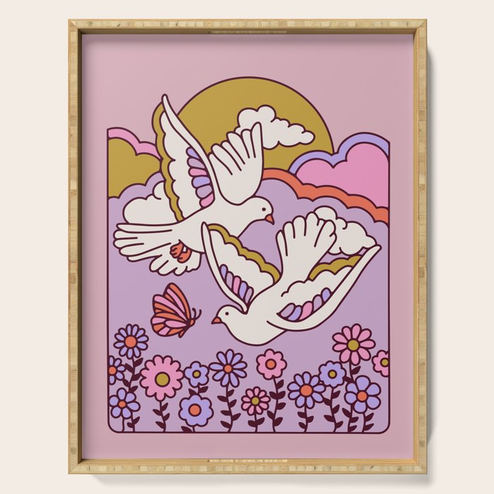 Dove Serving Tray Gallery Image 1