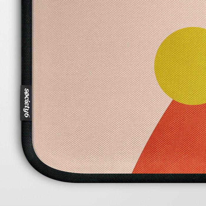 retro minimal geometric 2 Laptop Sleeve Gallery Image 3
