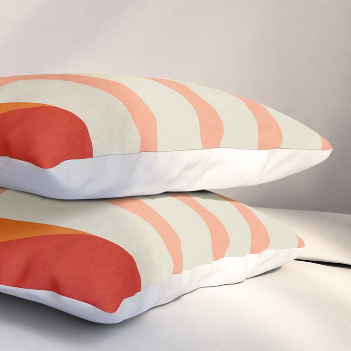 retro minimal geometric 2 Pillow Sham Gallery Image 3