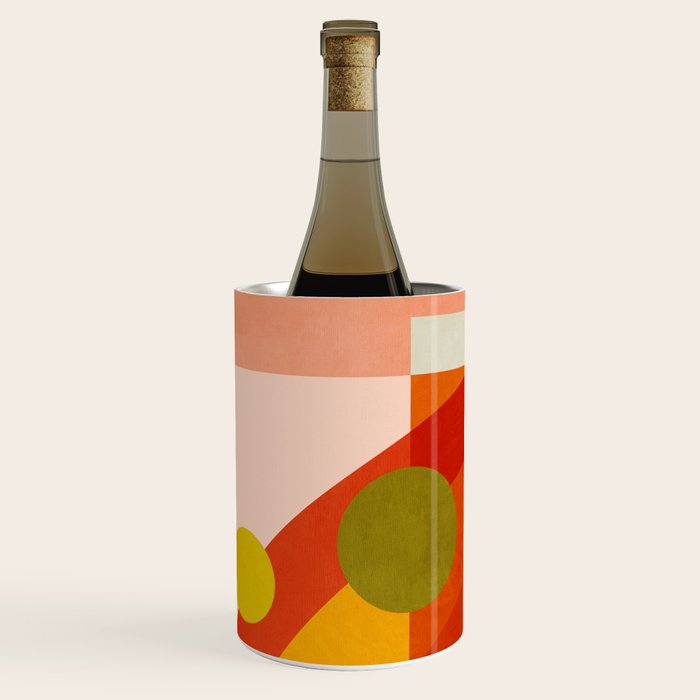 retro minimal geometric 2 Wine Chiller Gallery Image 1