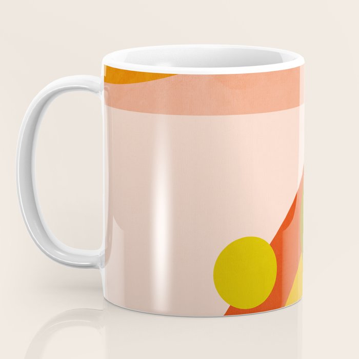 retro minimal geometric 2 Coffee Mug Gallery Image 3