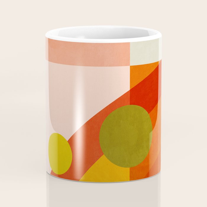retro minimal geometric 2 Coffee Mug Gallery Image 4