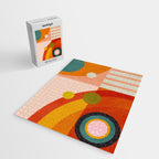 retro minimal geometric 2 Jigsaw Puzzle Gallery Image 2