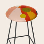 retro minimal geometric 2 Stool Gallery Image 2