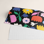 Floral Medley - night Wrapping Paper Gallery Image 2