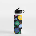 Floral Medley - night Water Bottle Gallery Image 1