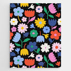 Floral Medley - night Jigsaw Puzzle Gallery Image 1
