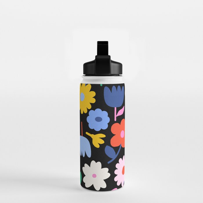 Floral Medley - night Water Bottle Gallery Image 2