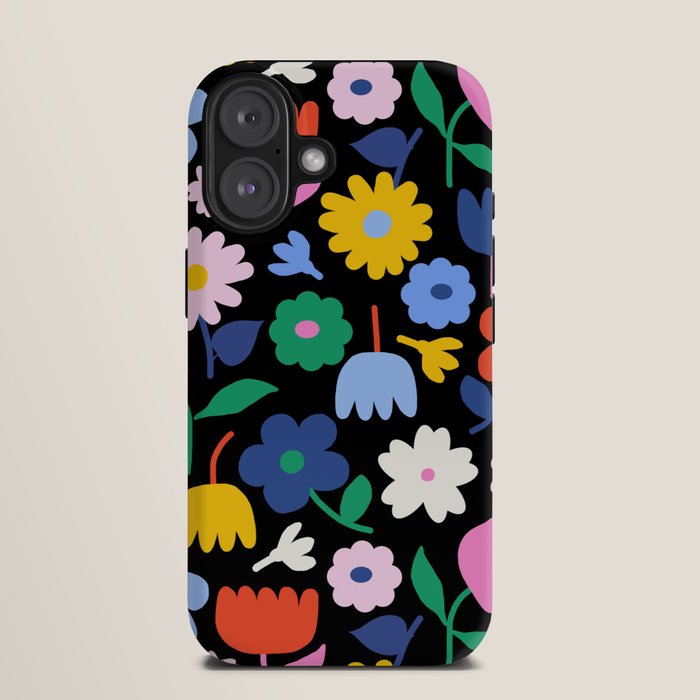 Floral Medley - night iPhone Case Gallery Image 9
