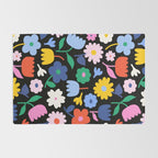 Floral Medley - night Rug Gallery Image 2