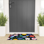 Floral Medley - night Welcome Mat Gallery Image 3