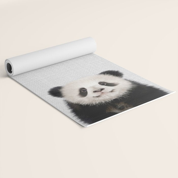 Panda Bear - Colorful Yoga Mat Gallery Image 2