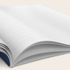 Arrow Lines Pattern in Navy Blue Notebook Gallery Image 2