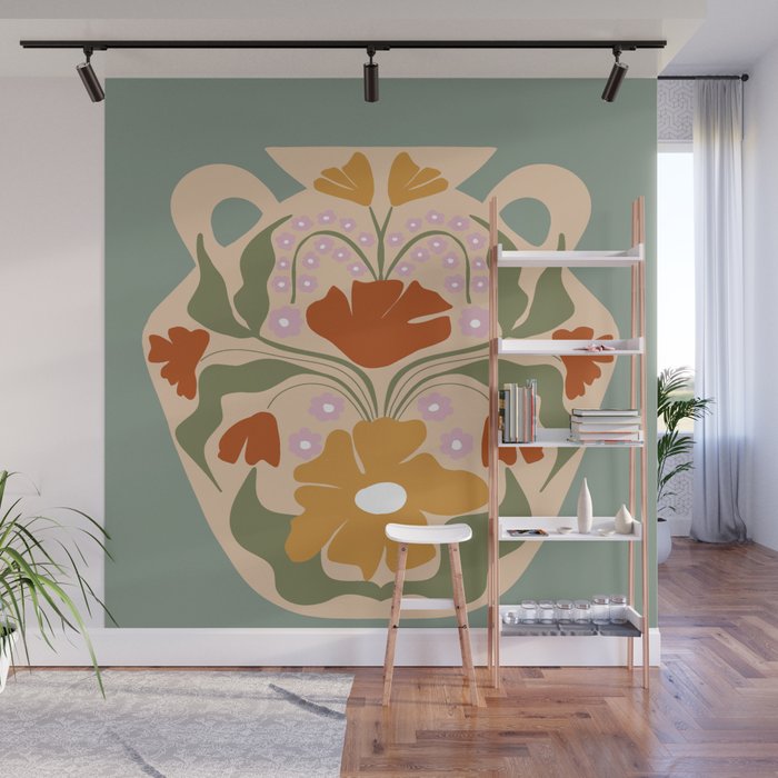 Vase 1 Wall Mural Gallery Image 1
